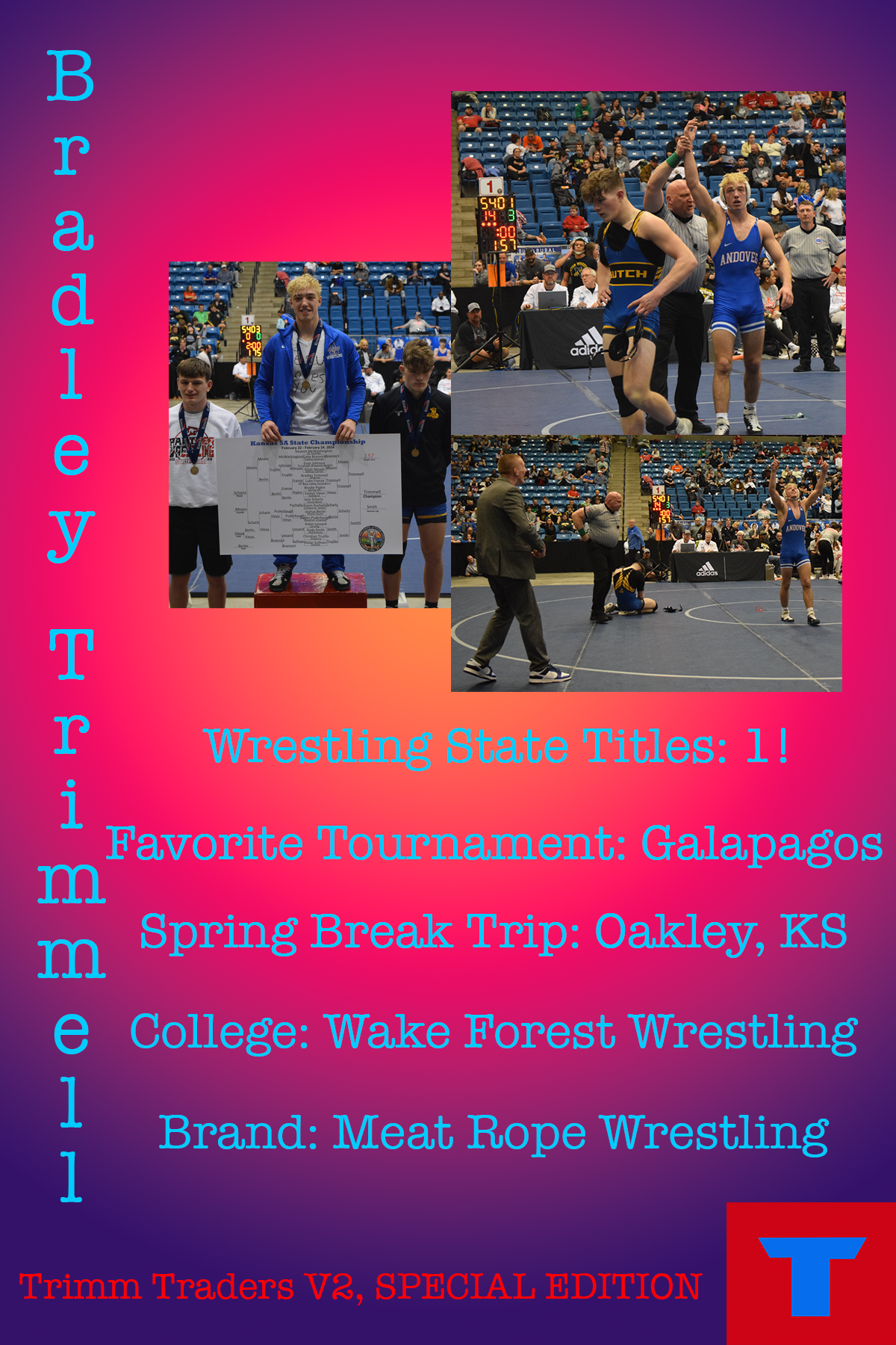 Bradley — Special Edition Trading Card