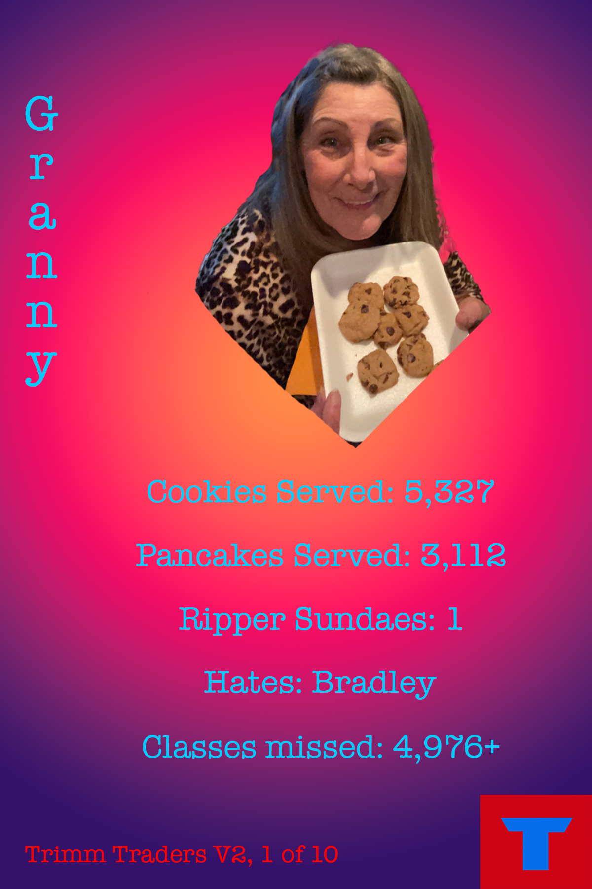 Dr. Sandra Hall Trading Card